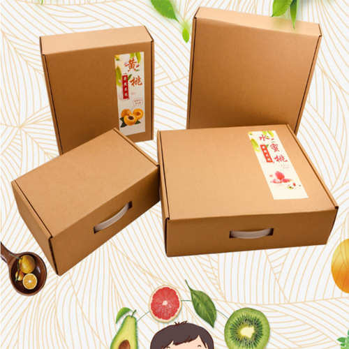 Belle boîte en carton de qualité pour la nourriture