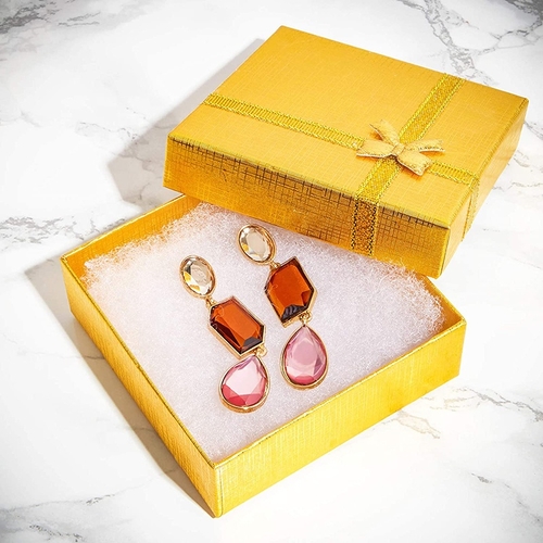 Boîtes d'emballage cadeau exquises et de haute qualité pour bijoux